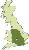 Map of the Omlet Delivery area.