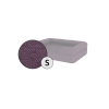 Omlet lit pour chien en mousse à mémoire de forme, de petite taille, en prune violette
