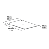 Planche de base pour lit de chien 36 dimensions (093.1009)