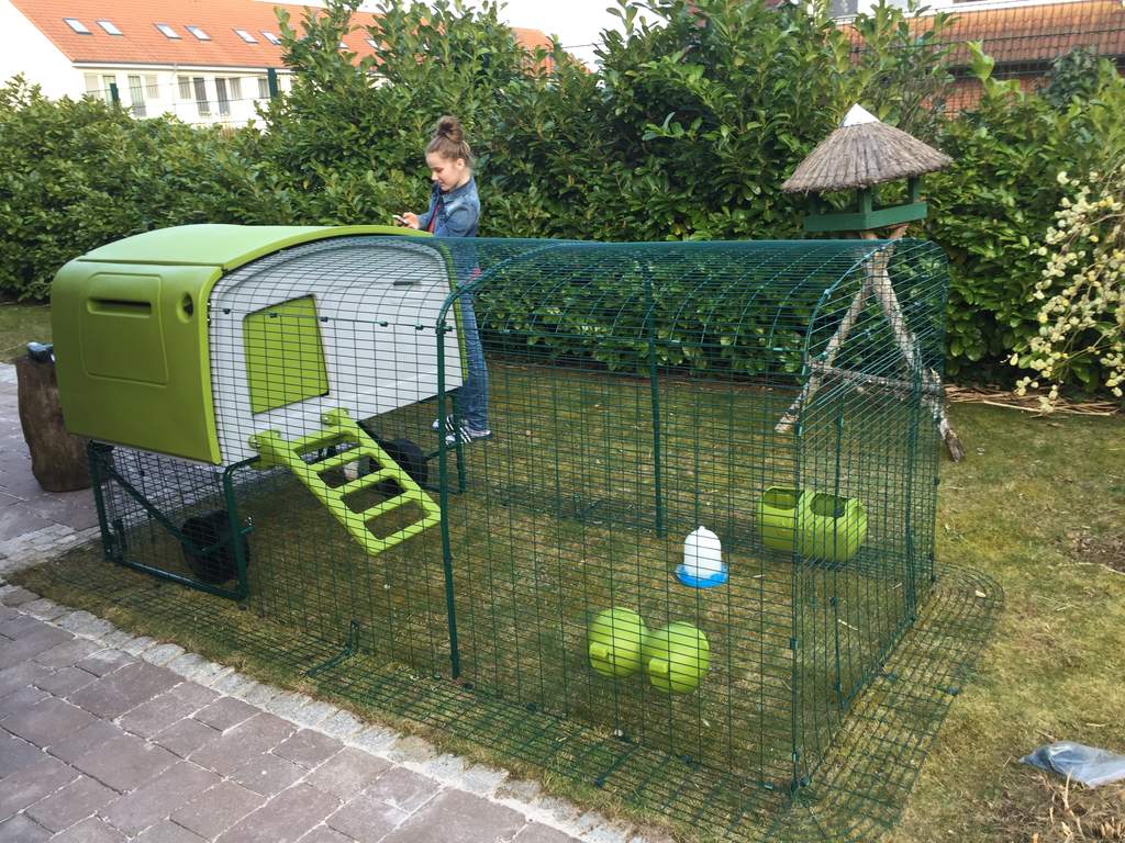 Extension de 1 m pour Eglu Cube Version 1 Enclos Pour Eglu