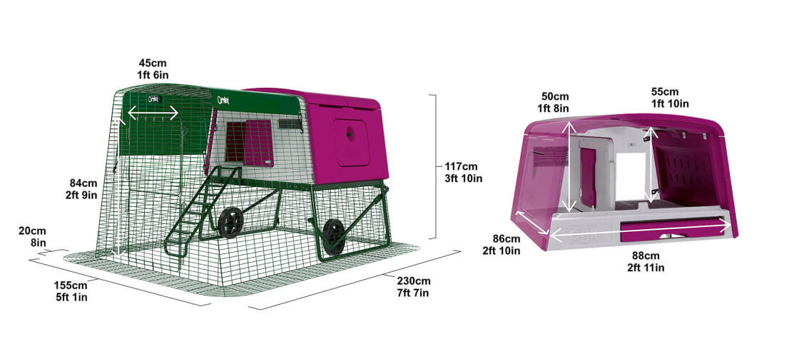 Eglu Cube poulailler