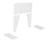 Kits de raccordement pour enclos