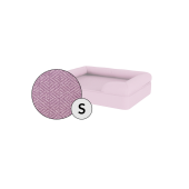 Omlet lit pour chien en mousse à mémoire de forme petit en lavande lilas