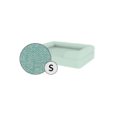 Omlet lit pour chien en mousse à mémoire de forme, petit, bleu sarcelle