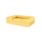Le lit du chien jaune moelleux par Omlet