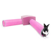 Lapin violet Zippi abri et tunnel de jeu