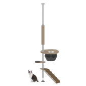 Freestyle arbre à chat intérieur du sol au plafond le scratcher