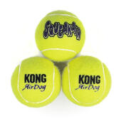 Balles de tennis kong air squeaker regular 3 packs
