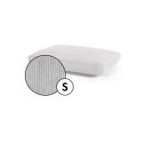 Petit coussin pour chien en velours côtelé gris galet par Omlet.