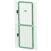 Porte pleine hauteur pour l'extérieur