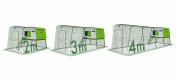 Eglu Cube dimensions du parcours du poulailler