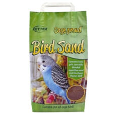 Cage proud bird sand