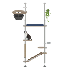 Freestyle arbre à chat intérieur du sol au plafond l'explorateur