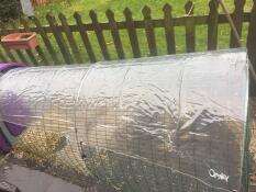 Housse de pluie brillante et résistante