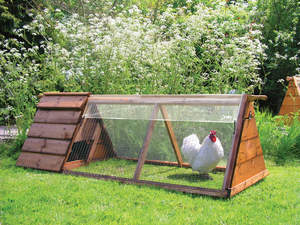 Bâche transparente 1.5m x 0.9m - Enclos à poules