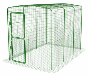 Grand Enclos pour poules - 2 m x 3 m x 2 m