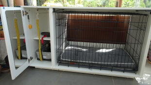 Meuble Fido Nook avec cage et armoire