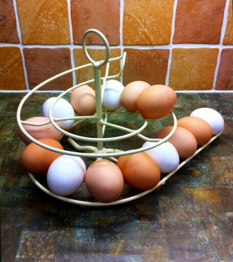 Parfait pour présenter une gamme d'œufs