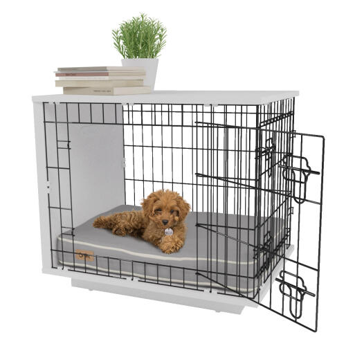 Fido Studio 24 caisse pour chien blanc