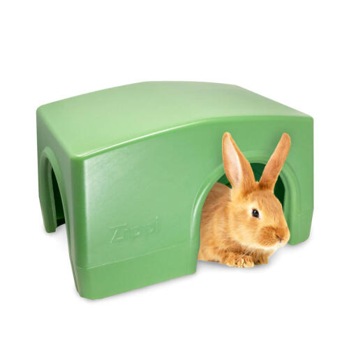 Zippi abri lapin vert