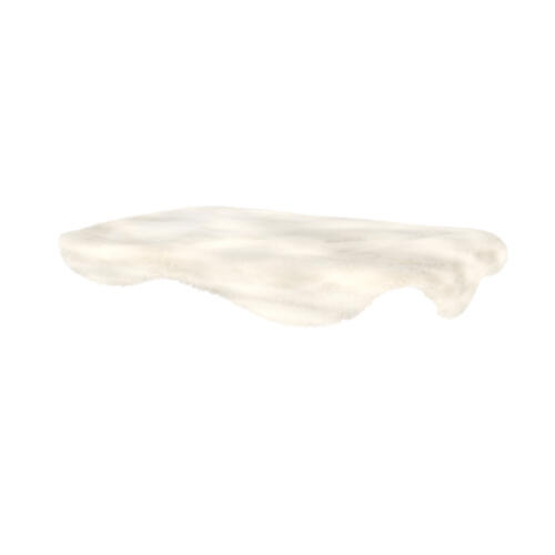 Omlet Topology lit pour chien en peau de mouton topper