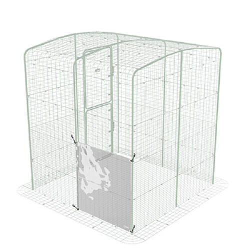 Couvercle transparent pour le passage à pied - latéral