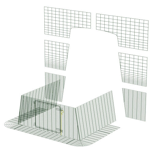 Cube pour marcher en courant kit de connecteurs