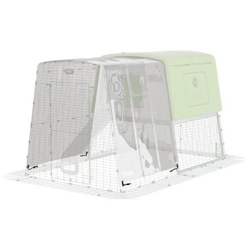 Eglu Cube grand poulailler couverture claire