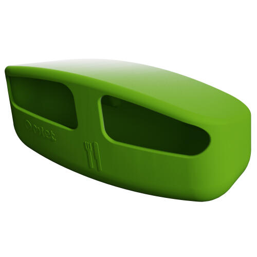 Green Eglu pro et Eglu Cube manGeoire pour poulets conçue par Omlet