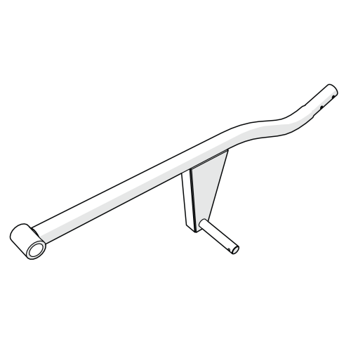 Ensemble bras de roue droit (114.0048)