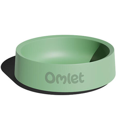 Grande gamelle pour chien vert sauge designé par Omlet