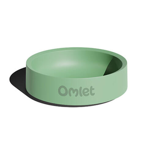 Petite gamelle pour chien vert sauge designé par Omlet