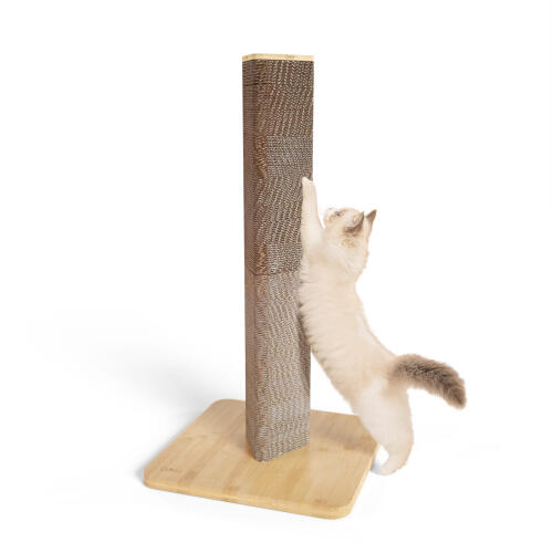 Grand Stak griffoir rechargeable pour chats par Omlet