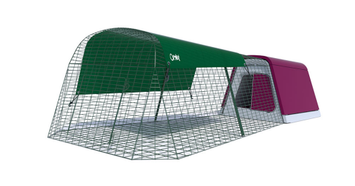Eglu Go clapier 2m parcours avec fil sous le plancher