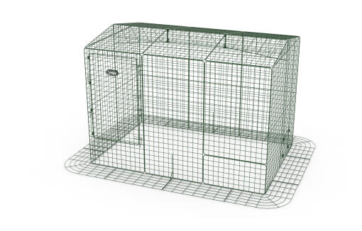 Zippi parcours pour cochon d'inde avec toit et jupe - double hauteur haut