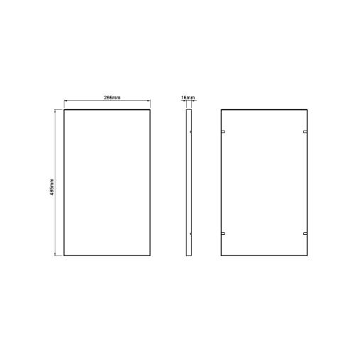 Dimensions d'une étagère d'armoire pour chien 36