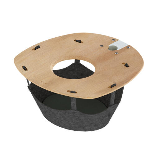 Freestyle arbre à chat plate-forme hamac en bambou