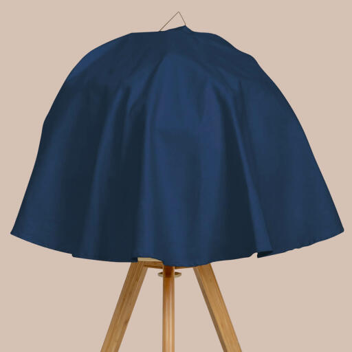 Housse bleu foncé Got a Geo cage pour oiseaux perruches