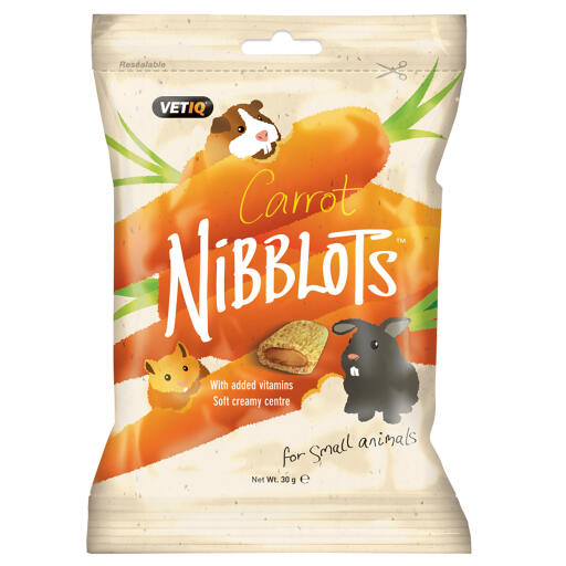 Vetiq carrot nibblots treats front