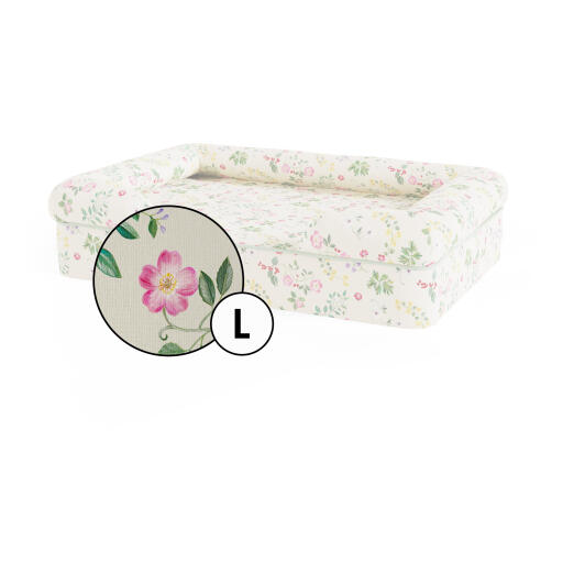 Housse de traversin pour lit de chien seulement grand - morning meadow