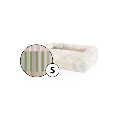 Housse de traversin pour lit de chien seulement petit - pawsteps natural