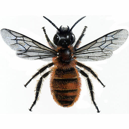 Maçon - osmia rufa