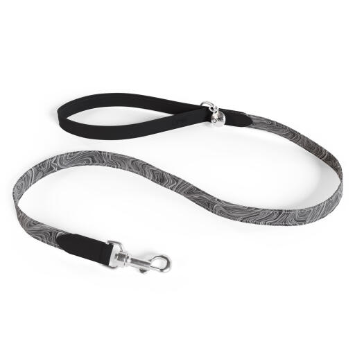 Laisse pour chien design contour gris Omlet