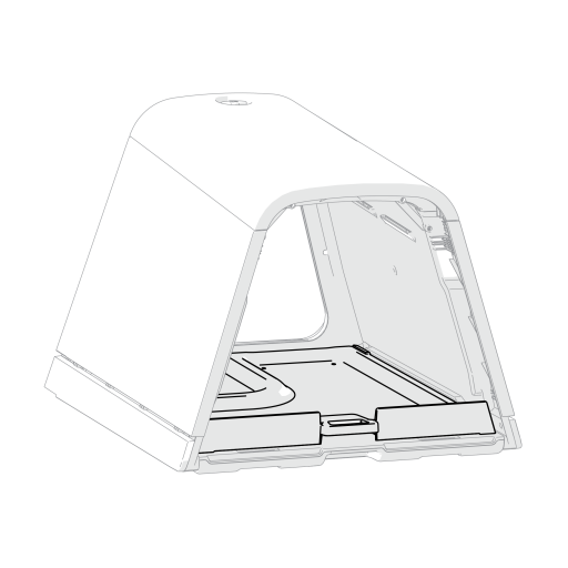 Eglu Go &  up dropping tray - leaf green (005.0010.0005) Eglu Go 