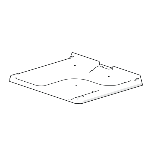 Eglu Go &  up dropping tray - leaf green (005.0010.0005) Eglu Go 