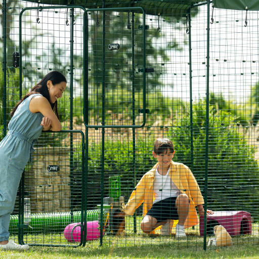 Parc extérieur extra-large pour animaux de compagnie