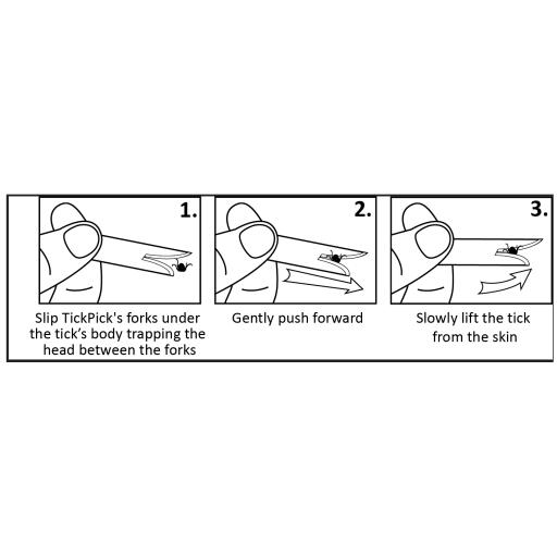 Instructions pour le pic à tiques de long paws