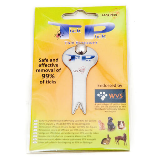 Long paws tick pick remover packaged