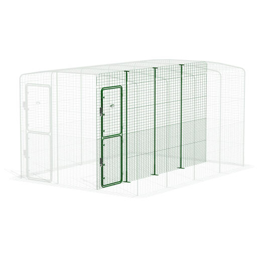 Walk in run partition high - 4 panneaux