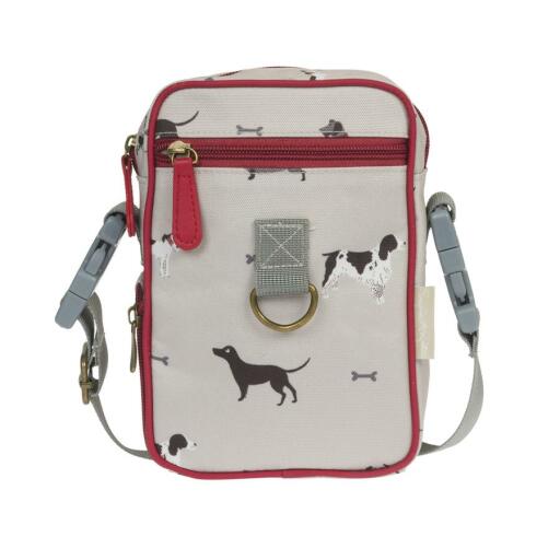 Woof pet walking companion bag pour les chiens qui se promènent